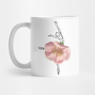 Beautiful ballet design Mug